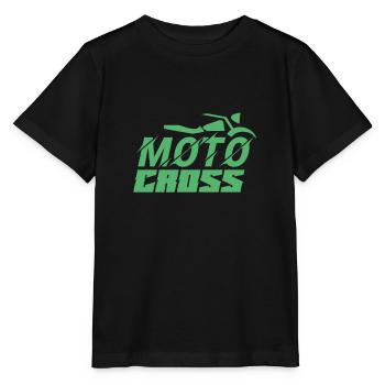 Motocross Motocross Motocross Motocross - T-shirt bio MINI CREATOR Stanley/Stella Enfant - noir - Devant - Mikhail (115cm)