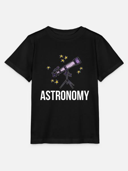 Astronomie - Stanley/Stella Kinder T-Shirt MINI CREATOR - Schwarz