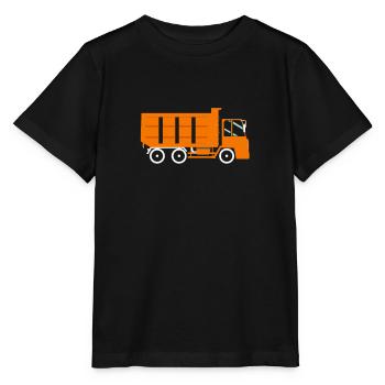 Voiture poubelles T-shirt pour les enfants - T-shirt bio MINI CREATOR Stanley/Stella Enfant - noir - Devant - Mikhail (115cm)