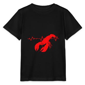 Homard - T-shirt bio MINI CREATOR Stanley/Stella Enfant - noir - Devant - Mikhail (115cm)