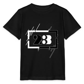 Tekno 23 Soundsystem Tribe Free Party - Stanley/Stella Kinder T-Shirt MINI CREATOR  - Schwarz - Vorne - Mikhail (115cm)