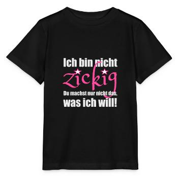 Sprüche für pubertierende und zickige Teenager - Stanley/Stella Kinder T-Shirt MINI CREATOR  - Schwarz - Vorne - Mikhail (115cm)