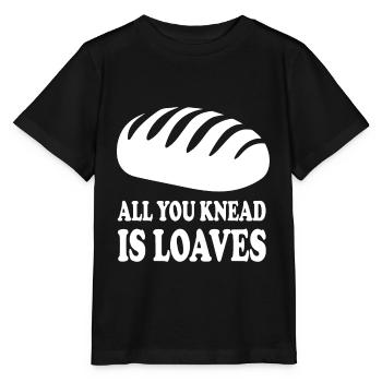 Brot Bäckerei - Stanley/Stella Kinder T-Shirt MINI CREATOR  - Schwarz - Vorne - Mikhail (115cm)