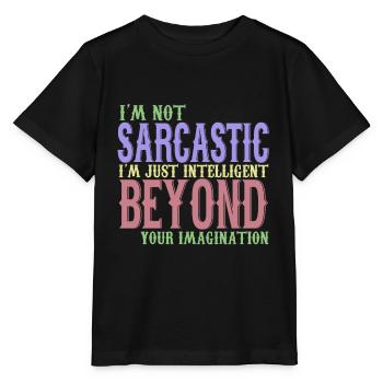 au-delà de votre imagination - T-shirt bio MINI CREATOR Stanley/Stella Enfant - noir - Devant - Mikhail (115cm)