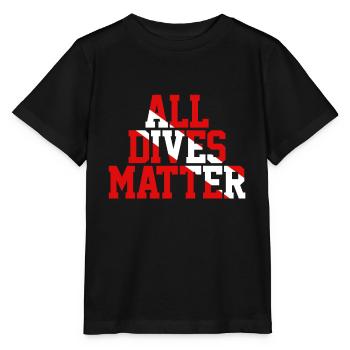 Diving Diving - Stanley/Stella MINI CREATOR Kids’ T-Shirt - black - Front - Mikhail (115cm)