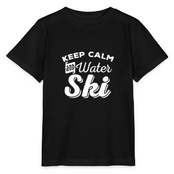 Ski nautique ski nautique ski nautique skis nautiques skis nautiques - T-shirt bio MINI CREATOR Stanley/Stella Enfant - noir - Devant - Mikhail (115cm)