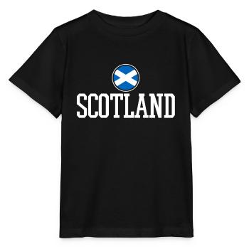 Schottland Scott - Stanley/Stella Kinder T-Shirt MINI CREATOR  - Schwarz - Vorne - Mikhail (115cm)