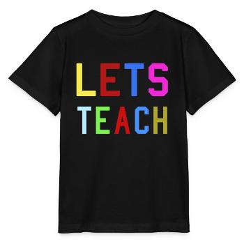 Teacher - Stanley/Stella MINI CREATOR Kids’ T-Shirt - black - Front - Mikhail (115cm)