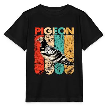 Dove - Stanley/Stella MINI CREATOR Kids’ T-Shirt - black - Front - Mikhail (115cm)