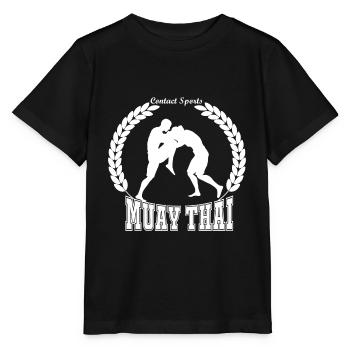 Muay Thai - Stanley/Stella MINI CREATOR Kids’ T-Shirt - black - Front - Mikhail (115cm)