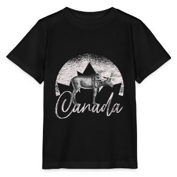 Canada - T-shirt bio MINI CREATOR Stanley/Stella Enfant - noir - Devant - Mikhail (115cm)