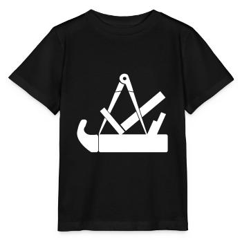 Carpenter Carpenter Guild Sign - Stanley/Stella MINI CREATOR Kids’ T-Shirt - black - Front - Mikhail (115cm)