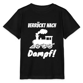 Eisenbahn Eisenbahner - Stanley/Stella Kinder T-Shirt MINI CREATOR  - Schwarz - Vorne - Mikhail (115cm)