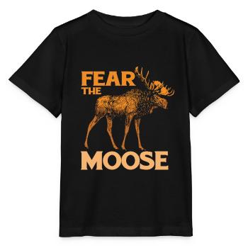 Elche Elche Hirsch Geweih Rentier Reh Geschenk - Stanley/Stella Kinder T-Shirt MINI CREATOR  - Schwarz - Vorne - Mikhail (115cm)