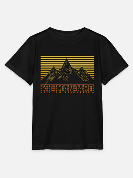 Kilimandscharo - Stanley/Stella Kinder T-Shirt MINI CREATOR  - Schwarz