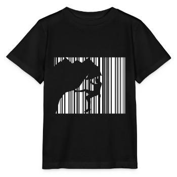 montée - T-shirt bio MINI CREATOR Stanley/Stella Enfant - noir - Devant - Mikhail (115cm)