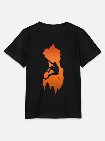 Klettern - Stanley/Stella Kinder T-Shirt MINI CREATOR - Schwarz