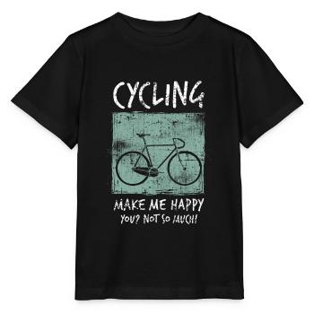 Racer - Stanley/Stella MINI CREATOR Kids’ T-Shirt - black - Front - Mikhail (115cm)