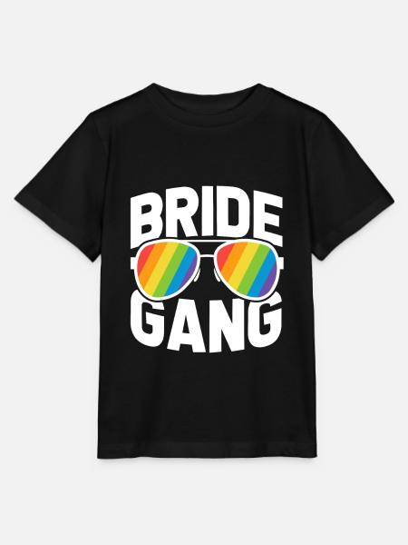Braut Homo Ehe - Stanley/Stella Kinder T-Shirt MINI CREATOR  - Schwarz