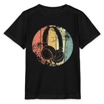Music - Stanley/Stella MINI CREATOR Kids’ T-Shirt - black - Front - Mikhail (115cm)