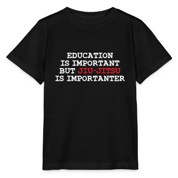 Grappling Jiu Jitsu Jitsu - T-shirt bio MINI CREATOR Stanley/Stella Enfant - noir - Devant - Mikhail (115cm)