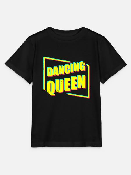 Dancing Queen - Stanley/Stella Kinder T-Shirt MINI CREATOR  - Schwarz