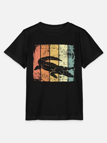 Alligator - Stanley/Stella Kinder T-Shirt MINI CREATOR  - Schwarz