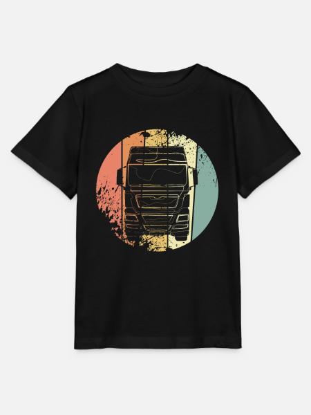 LKW - Stanley/Stella Kinder T-Shirt MINI CREATOR - Schwarz