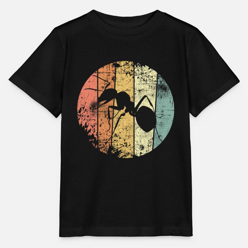 Fourmis - T-shirt bio MINI CREATOR Stanley/Stella Enfant - noir