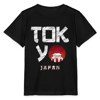 Tokyo - T-shirt bio MINI CREATOR Stanley/Stella Enfant - noir - Devant - Mikhail (115cm)