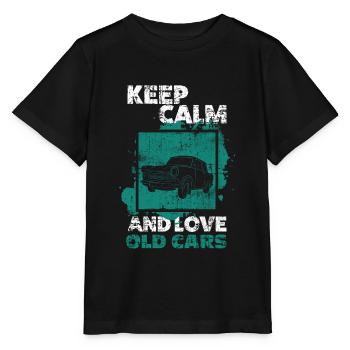 Voiture de collection - T-shirt bio MINI CREATOR Stanley/Stella Enfant - noir - Devant - Mikhail (115cm)