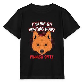Finnish Spitz - Stanley/Stella MINI CREATOR Kids’ T-Shirt - black - Front - Mikhail (115cm)