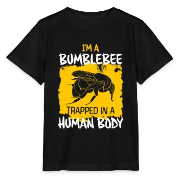 Hummel - Stanley/Stella Kinder T-Shirt MINI CREATOR  - Schwarz - Vorne - Mikhail (115cm)