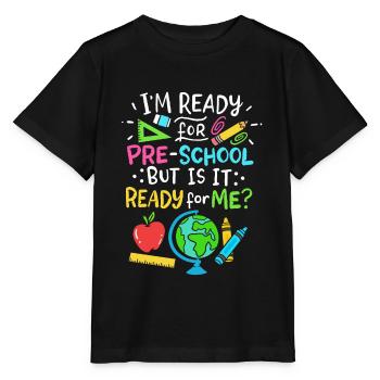 nursery school - Stanley/Stella MINI CREATOR Kids’ T-Shirt - black - Front - Mikhail (115cm)