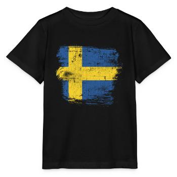 Sweden - Stanley/Stella MINI CREATOR Kids’ T-Shirt - black - Front - Mikhail (115cm)