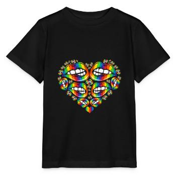 LGBT - Stanley/Stella MINI CREATOR Kids’ T-Shirt - black - Front - Mikhail (115cm)