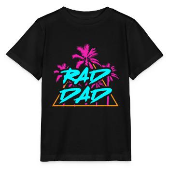 RAD DAD Meilleur papa jamais Papa Papi Vater - T-shirt bio MINI CREATOR Stanley/Stella Enfant - noir - Devant - Mikhail (115cm)