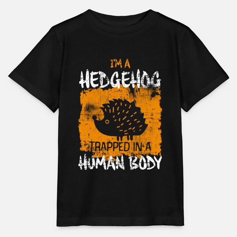 Igel Herbst - Stanley/Stella Kinder T-Shirt MINI CREATOR  - Schwarz