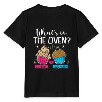 Pregnancy - Stanley/Stella MINI CREATOR Kids’ T-Shirt - black - Front - Mikhail (115cm)