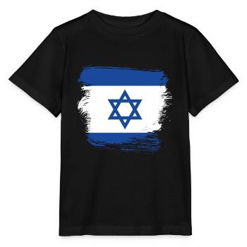 Israel - Stanley/Stella MINI CREATOR Kids’ T-Shirt - black - Front - Mikhail (115cm)