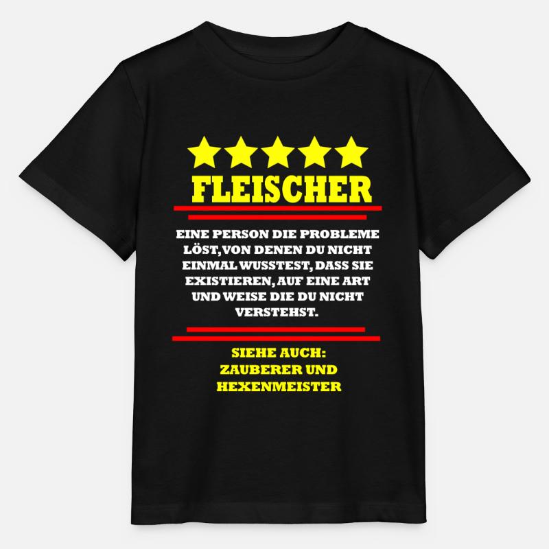 Fleischer - Stanley/Stella Kinder T-Shirt MINI CREATOR  - Schwarz