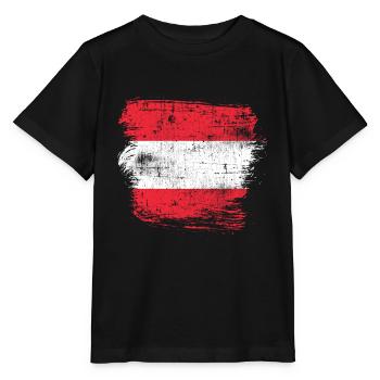Autriche - T-shirt bio MINI CREATOR Stanley/Stella Enfant - noir - Devant - Mikhail (115cm)