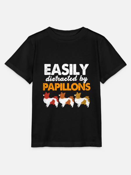 Papillon - Stanley/Stella Kinder T-Shirt MINI CREATOR - Schwarz