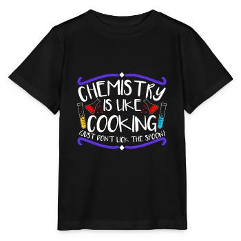 chemistry - Stanley/Stella MINI CREATOR Kids’ T-Shirt - black - Front - Mikhail (115cm)