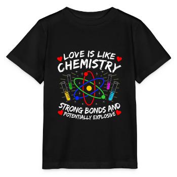 chimie - T-shirt bio MINI CREATOR Stanley/Stella Enfant - noir - Devant - Mikhail (115cm)