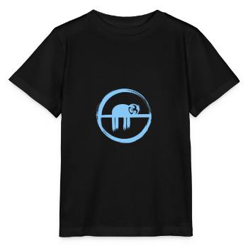 Faultier - Sloth - T-shirt bio MINI CREATOR Stanley/Stella Enfant - noir - Devant - Mikhail (115cm)