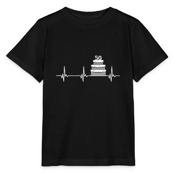 50. Geburtstag - Stanley/Stella Kinder T-Shirt MINI CREATOR  - Schwarz - Vorne - Mikhail (115cm)