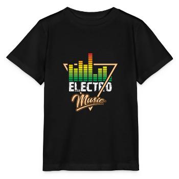 Electro Music Logo - Stanley/Stella Kinder T-Shirt MINI CREATOR  - Schwarz - Vorne - Mikhail (115cm)