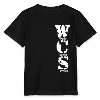 West Coast Swing Dance Geschenk T-Shirt - Stanley/Stella Kinder T-Shirt MINI CREATOR  - Schwarz - Vorne - Mikhail (115cm)