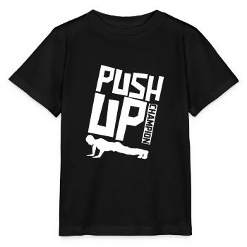 Fitness Pompes Pompes De Poids De Poids Gym - T-shirt bio MINI CREATOR Stanley/Stella Enfant - noir - Devant - Mikhail (115cm)